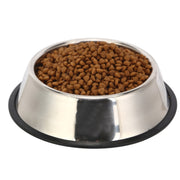 Dog Bowl Plate Stainless Steel anti slip Pad