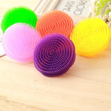 Round Pet Bath Brush Comb Cute Lovely Fur Grooming