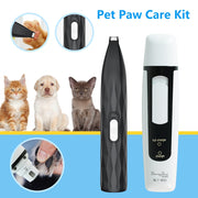 Dog Cat Foot Hair Trimmer USB Rechargeable Tool