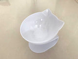 Non-Slip Double Cat Bowl Dog Bowl With Stand Pet Feeding