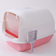 Fully Enclosed Cat Potty Pet Litter Box Cleaning Supplies